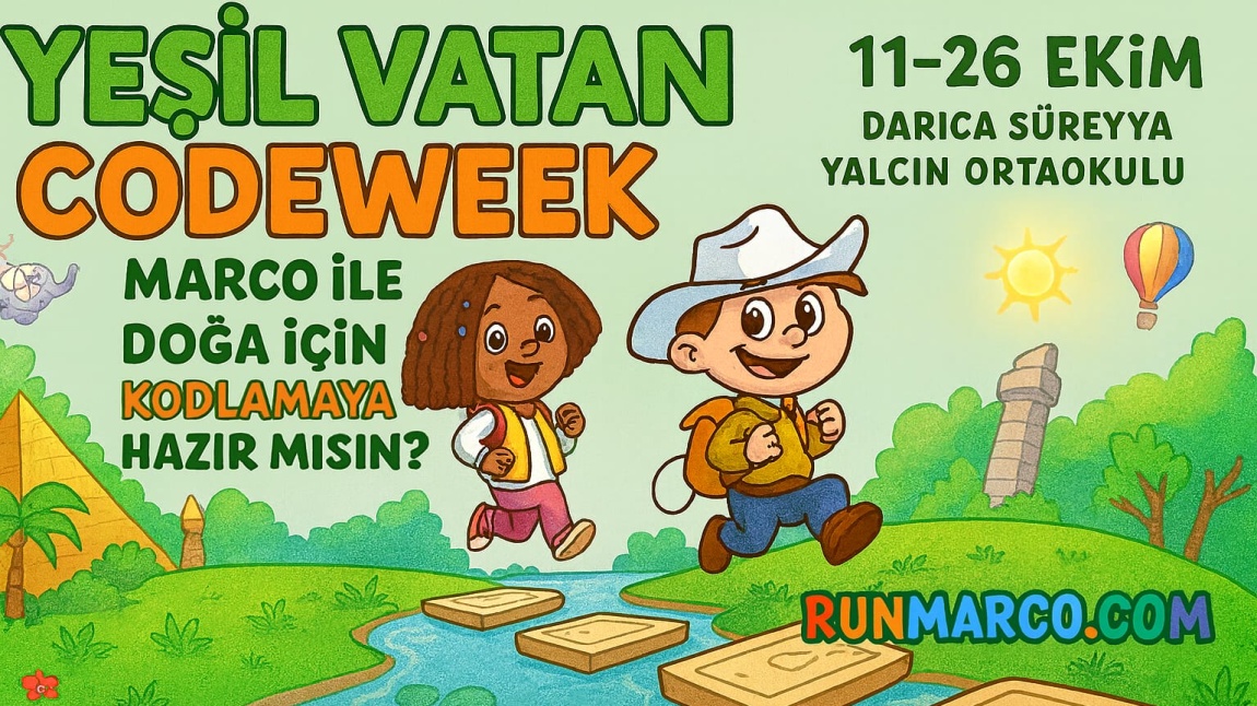 Yeşil Vatan Temalı CodeWeek Haftası Başlıyor